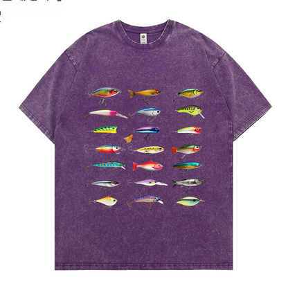Lure Bait Pattern T-shirt