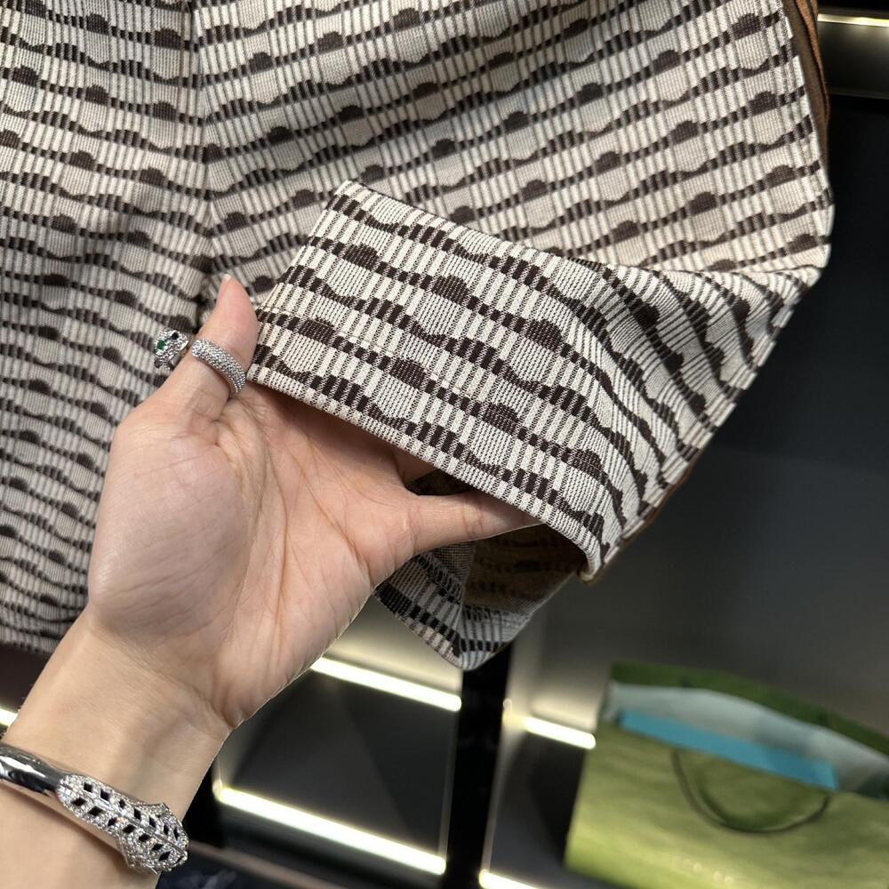 Wave & Side Stripe Casual Pants