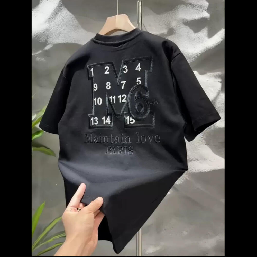 Embroidered Number T-shirt