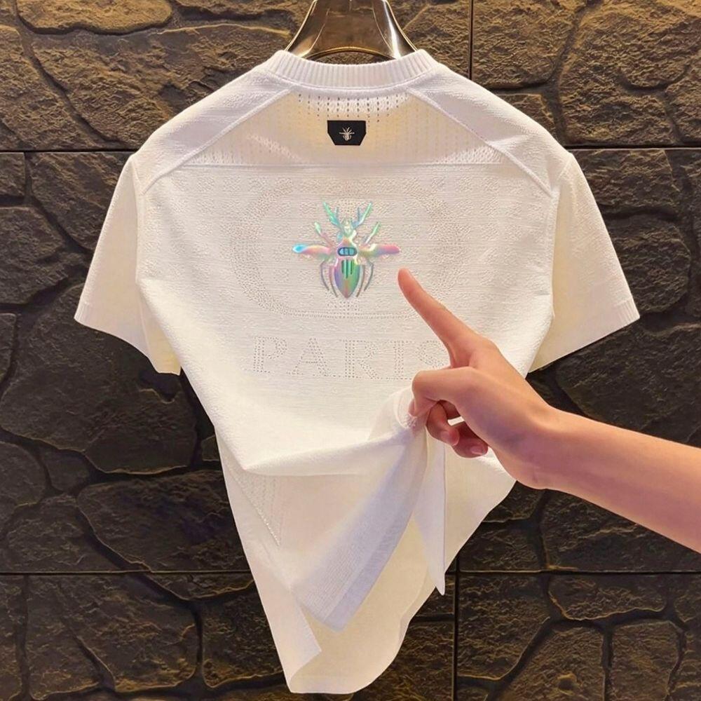 Gradient Beetle Graphic T‑Shirt
