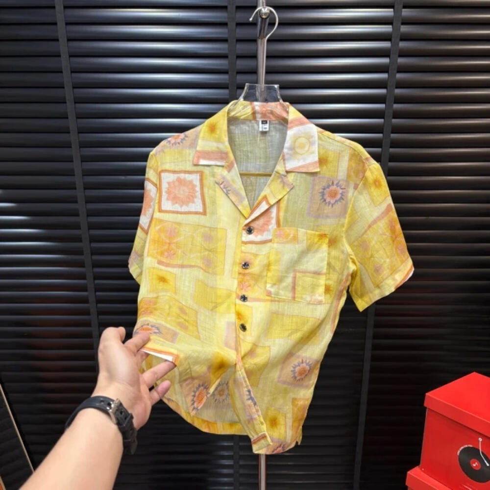 Sunflower Frame Print Shirt