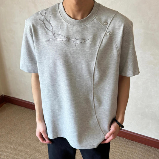 Nail Embroidered T-Shirt