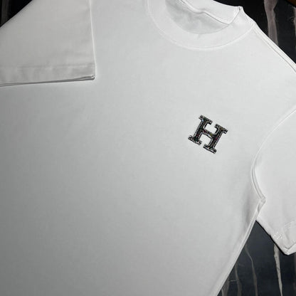 Exquisite Gem Embellished T‑Shirt
