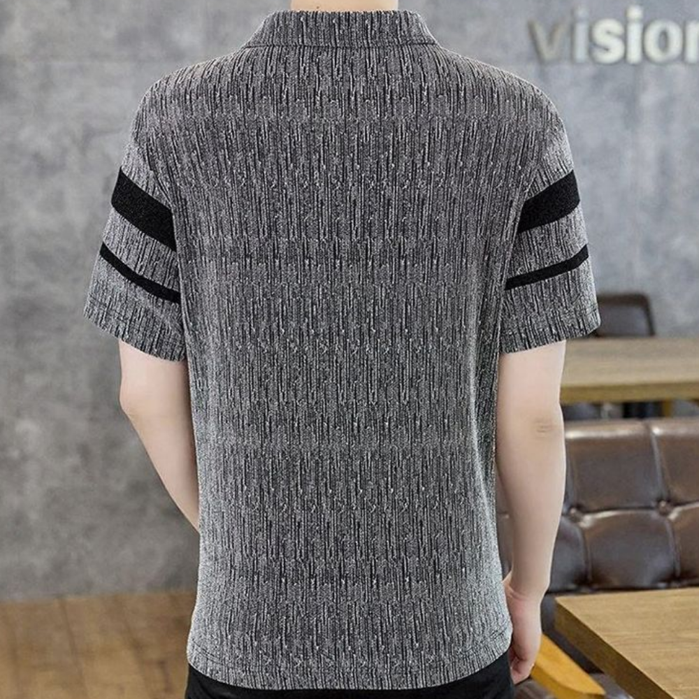 Silk Thread Business Polo Shirt
