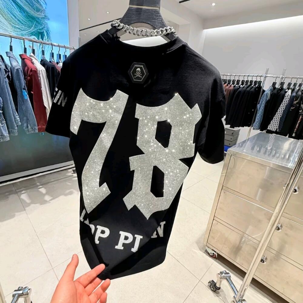Number Rhinestone T-Shirt