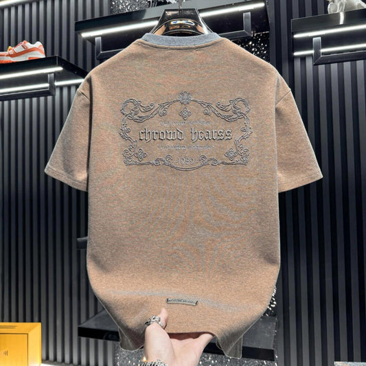 High-end Embroidered T-shirt
