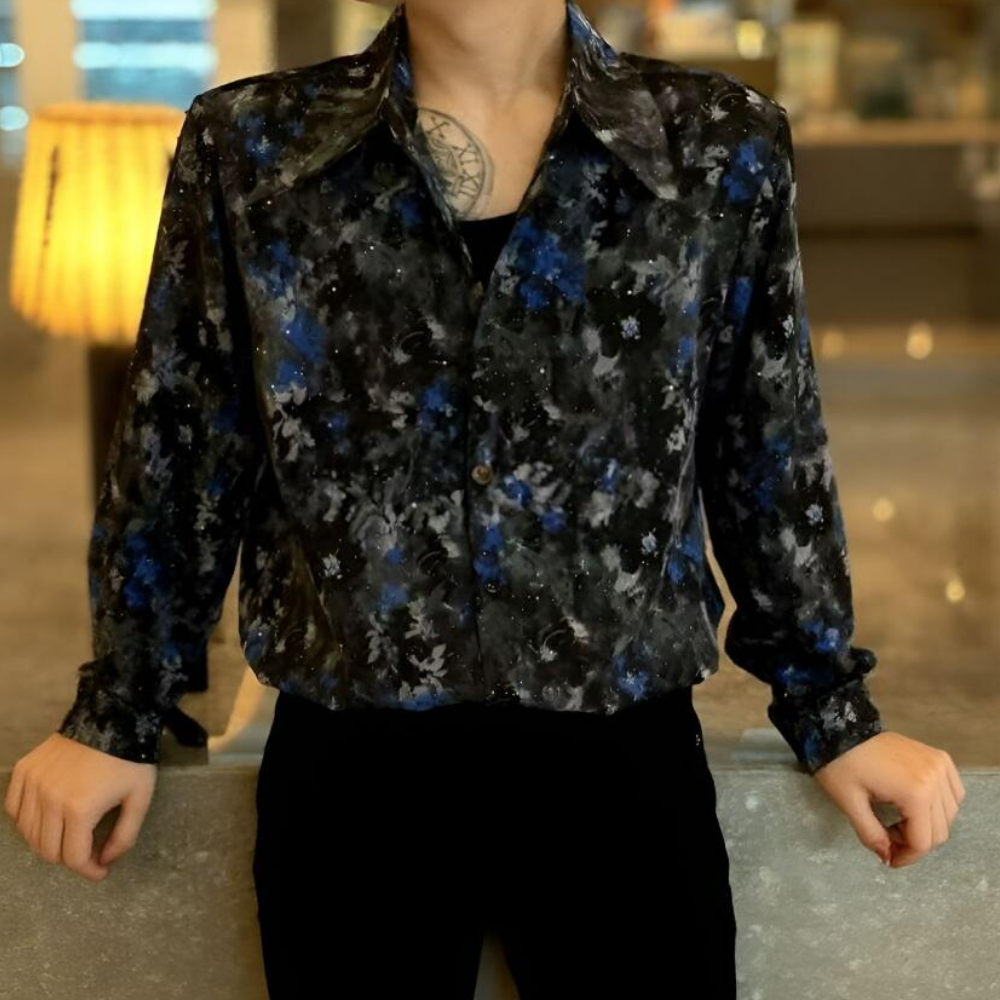 Party Series Rhinestone Shirt