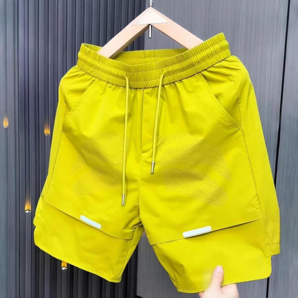 Breathable Mesh Double Layer Fabric Shorts