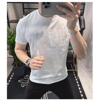 Chest Letter D T-Shirt