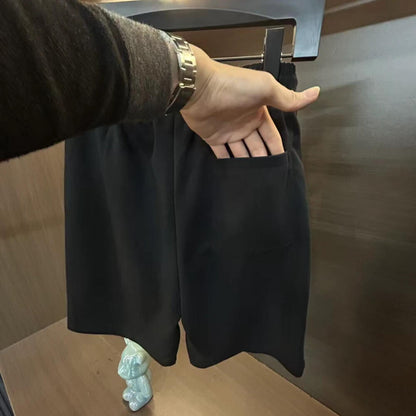 Cross Rhinestone Shorts