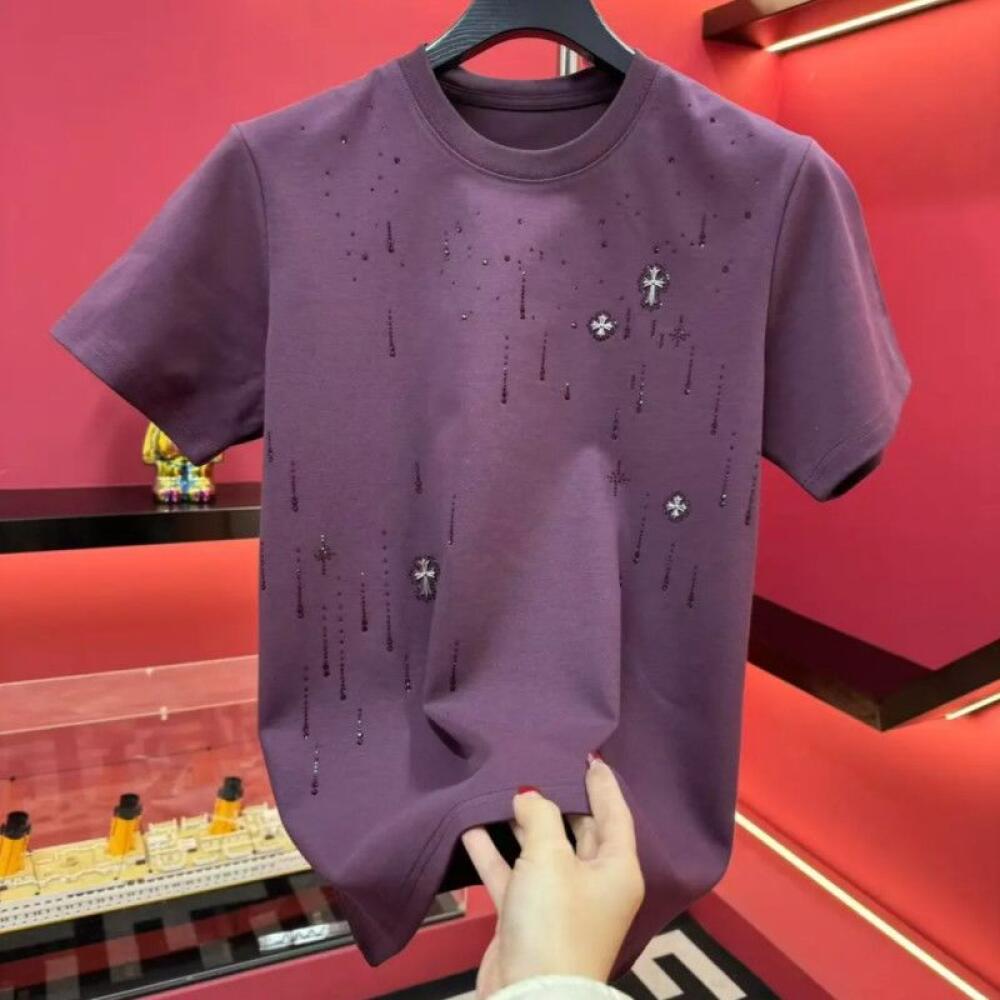 Cross Rhinestone T-Shirt