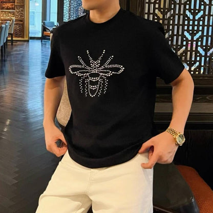 Bee Beaded T‑Shirt