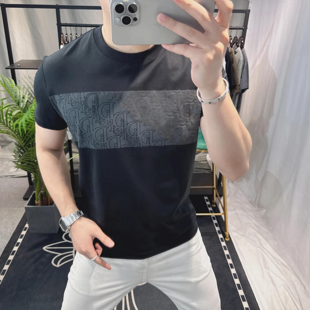 Chest Letter D T-Shirt