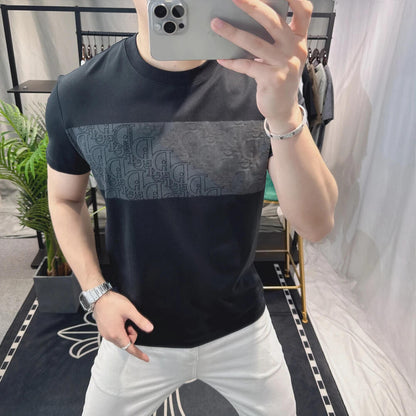 Chest Letter D T-Shirt