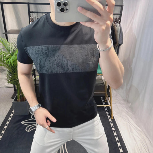 Chest Letter D T-Shirt