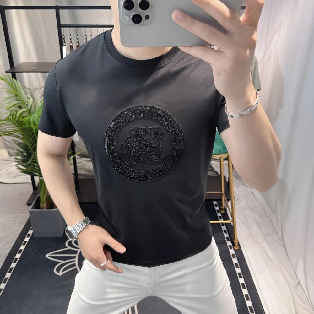 Horse Head Sequin T‑Shirt