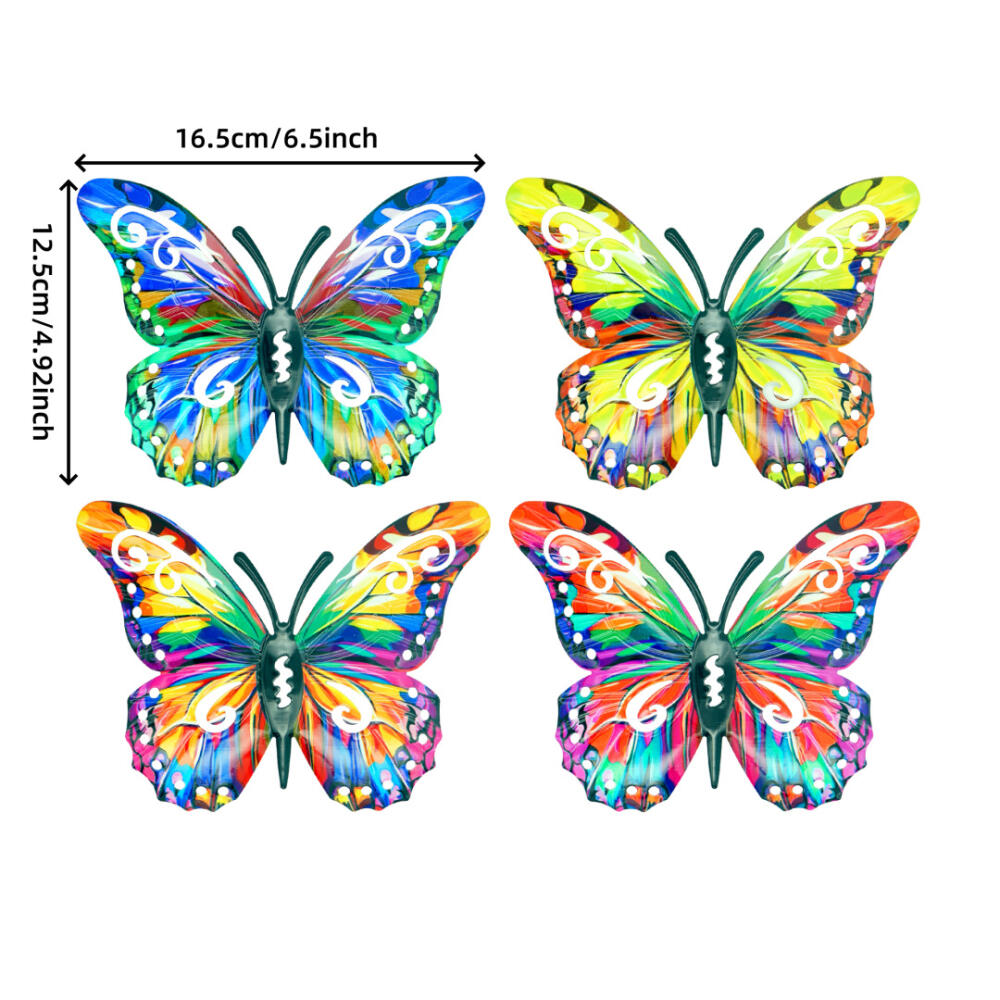 Metal Butterfly Wall Decor