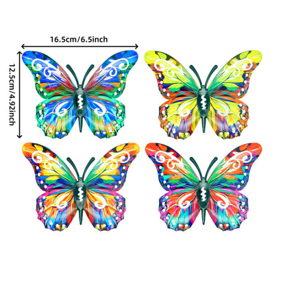 Metal Butterfly Wall Decor