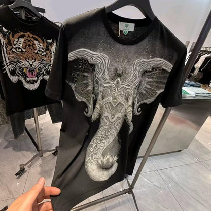 Rhinestone Ganesha T-Shirt