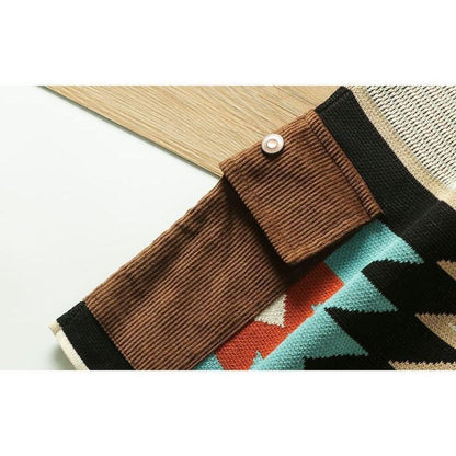 Ethnic Style Linen Shorts
