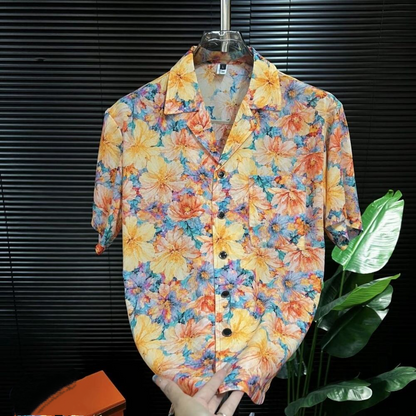 All-over Floral Print Shirt