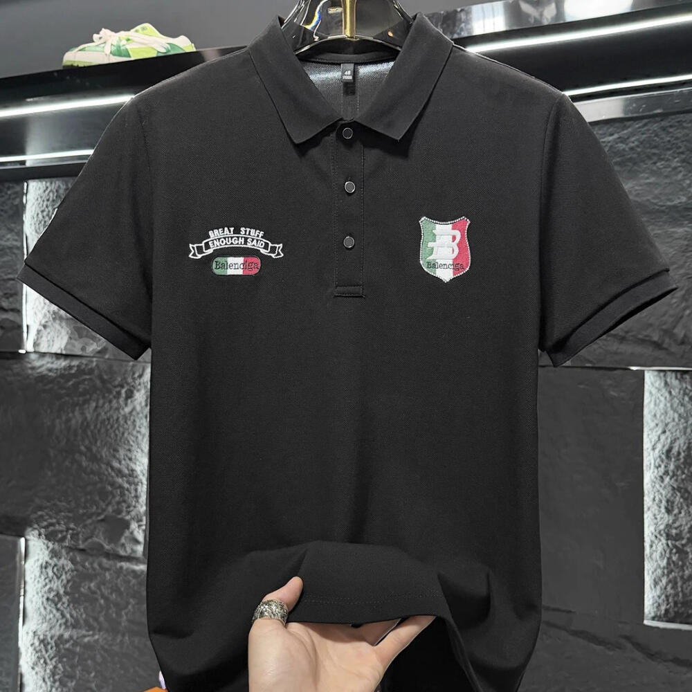 Wings Print Polo Shirt