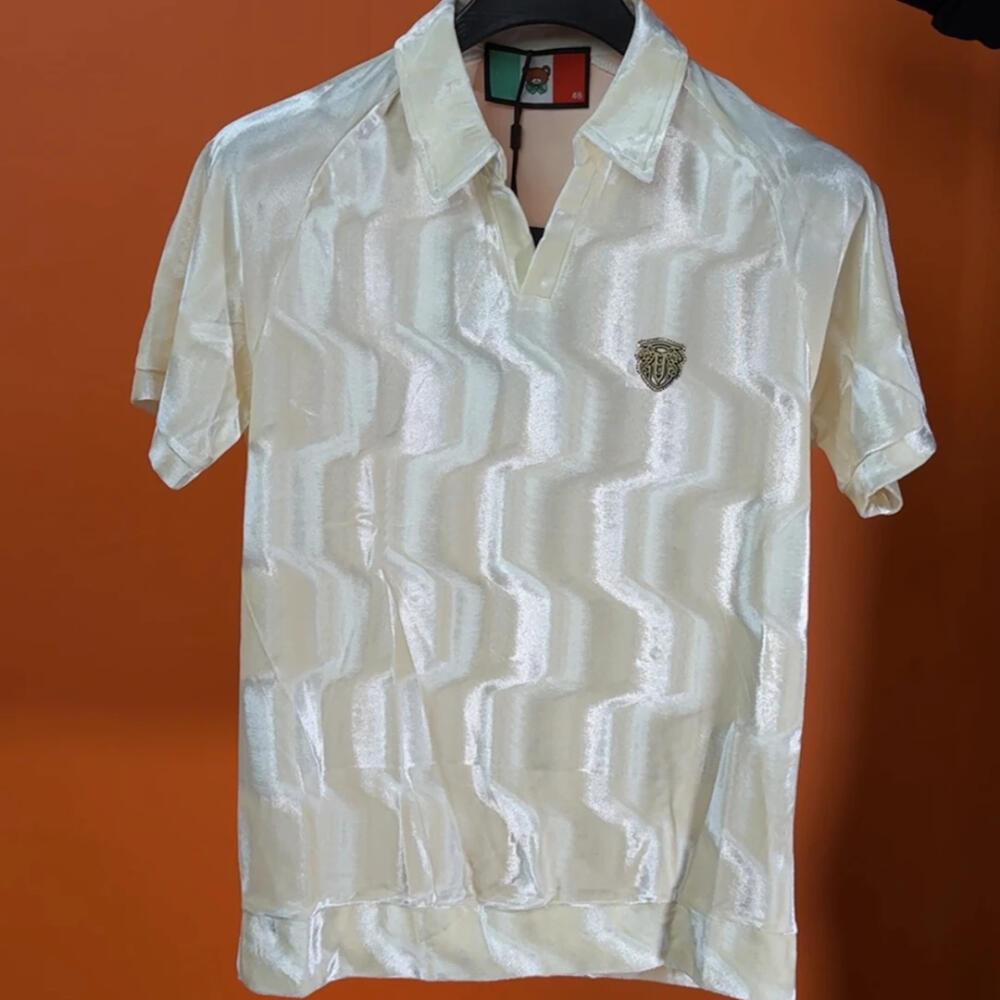 Subtle Embossed Luxury Polo Shirt