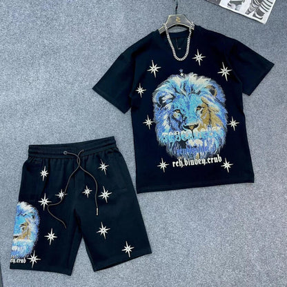 Lion King Rhinestone T-Shirt