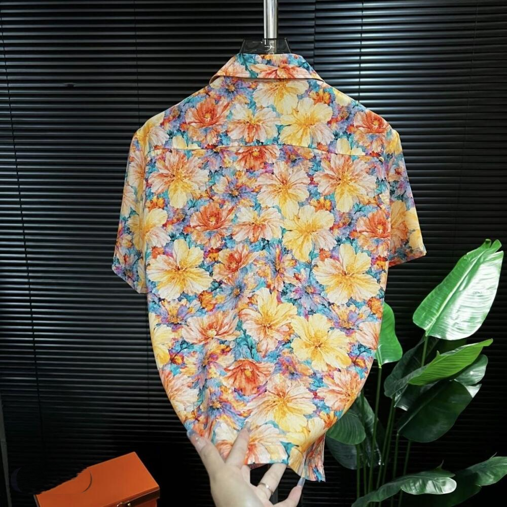 All-over Floral Print Shirt