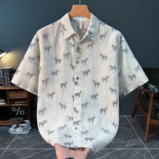 Zebra Print Shirt