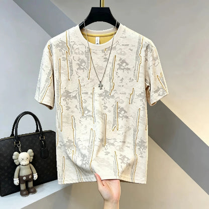 Ripple Pattern T-shirt