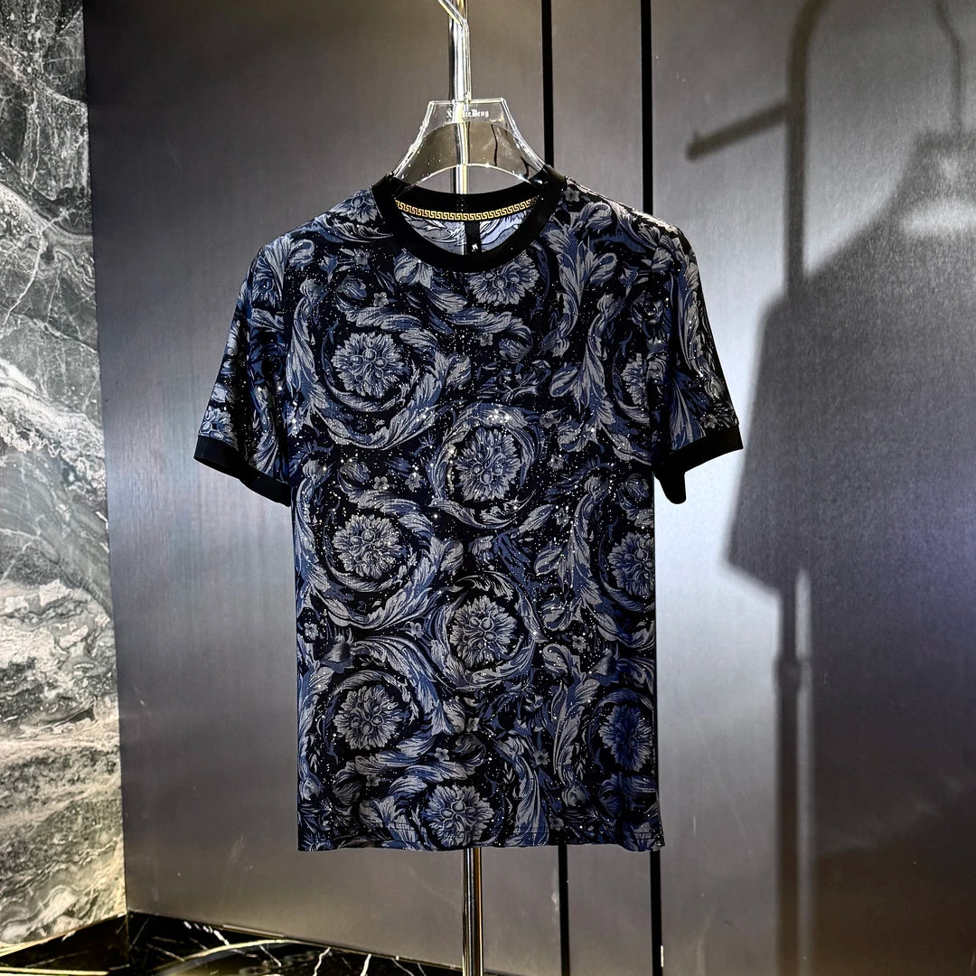 Grey Floral T-Shirt