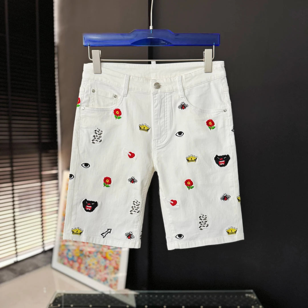 Cartoon Pattern Shorts
