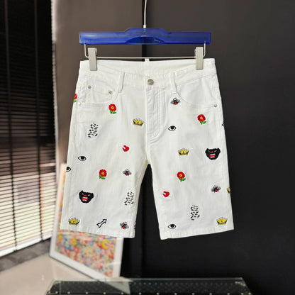 Cartoon Pattern Shorts