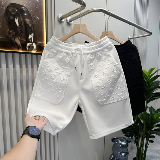 Diamond Embossed Shorts