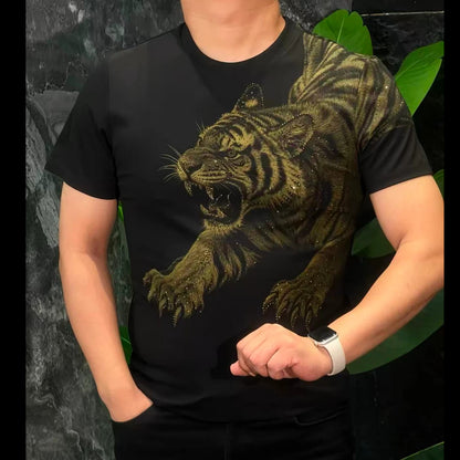 Fierce Tiger Descending Mountain T-Shirt