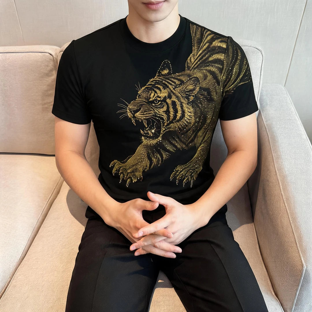 Fierce Tiger Descending Mountain T-Shirt