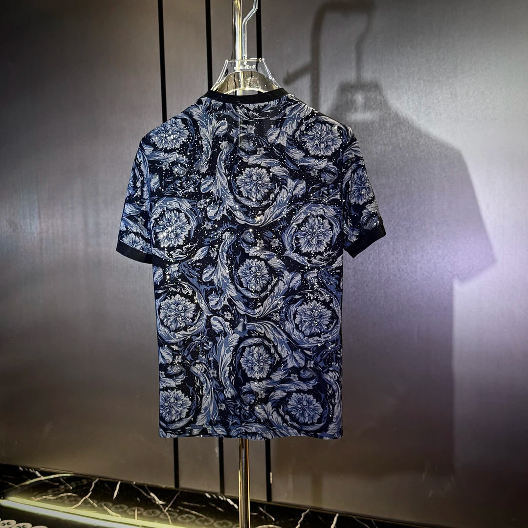 Grey Floral T-Shirt