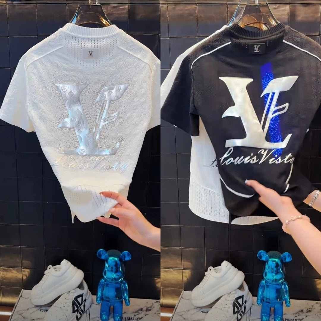 Gradient Heat Transfer Mesh T-Shirt