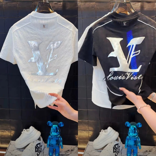 Gradient Heat Transfer Mesh T-Shirt