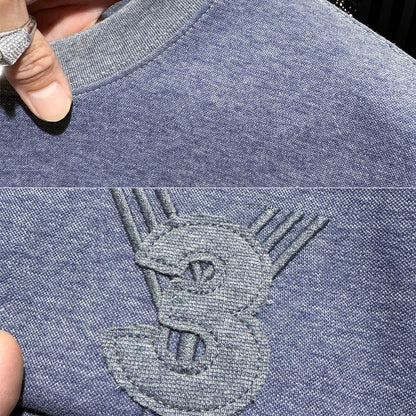 Number Embroidery Short Sleeve