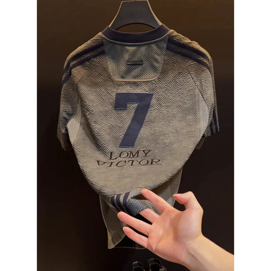 Number 7 Mesh T-Shirt