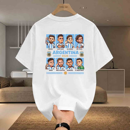 Cartoon Football Team T-Shirt
