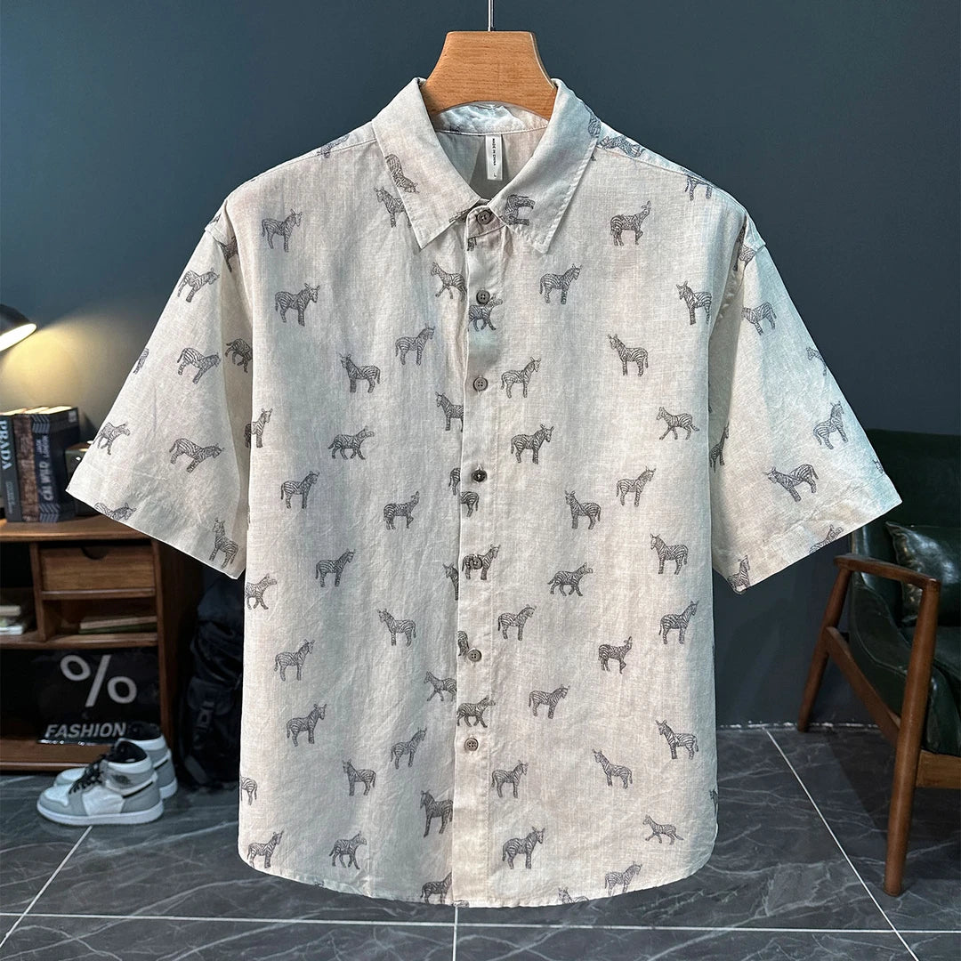 Zebra Print Shirt