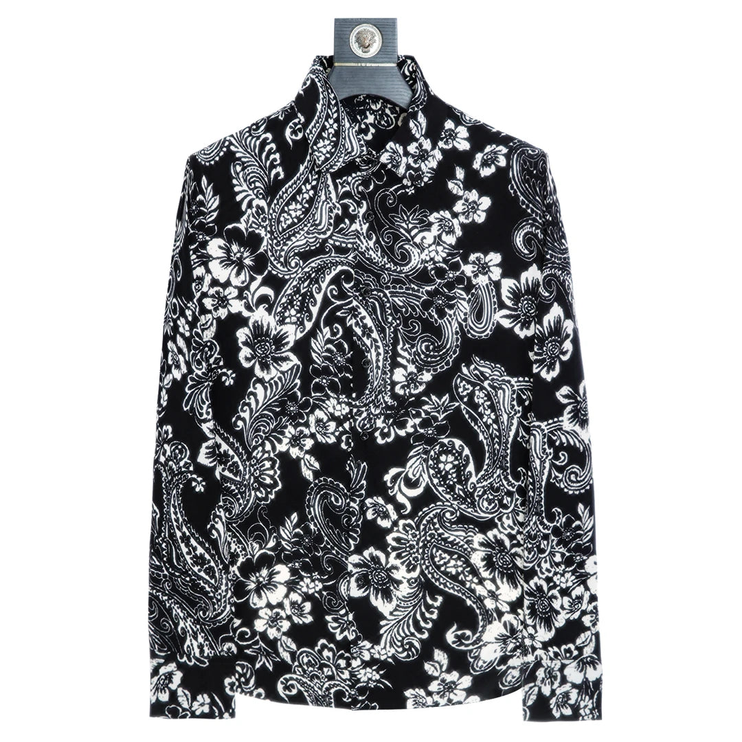 Flower Bush Print Shirt