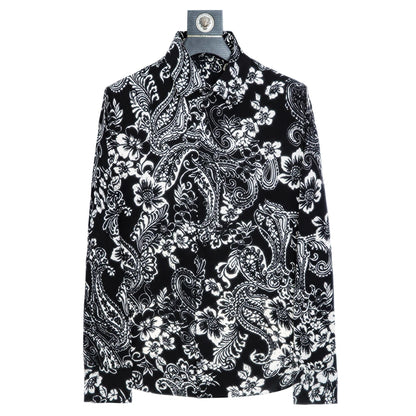 Flower Bush Print Shirt