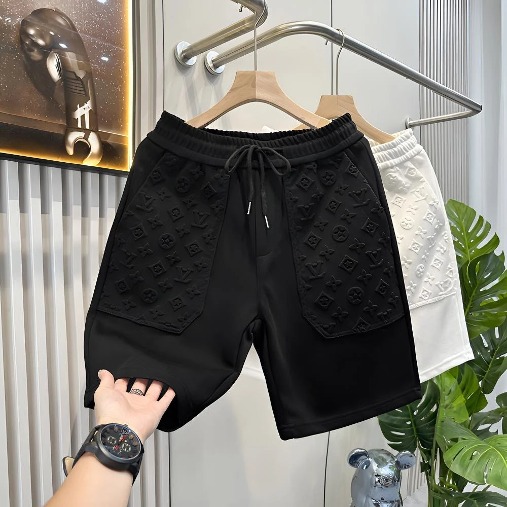 Diamond Embossed Shorts