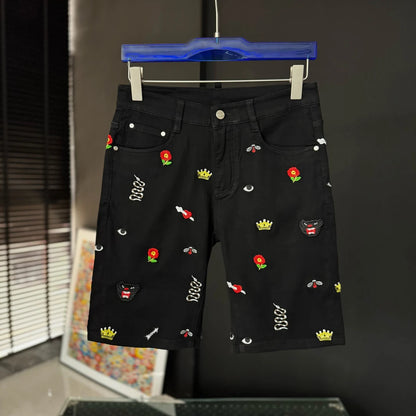 Cartoon Pattern Shorts