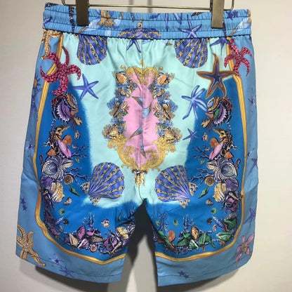 Sea Creature Print Shorts