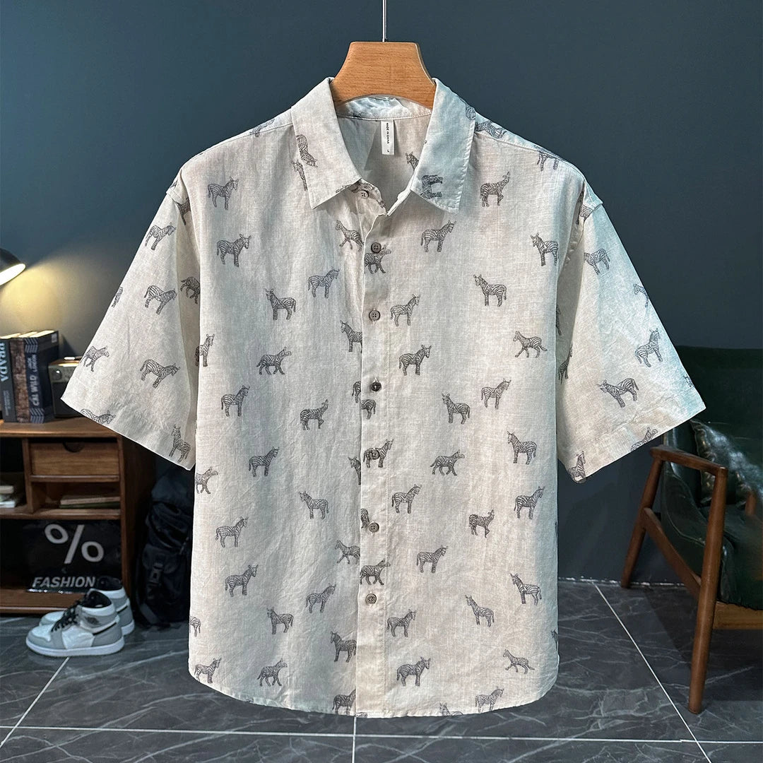 Zebra Print Shirt